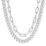 Double Layer Talia Necklace - Sumiye Co