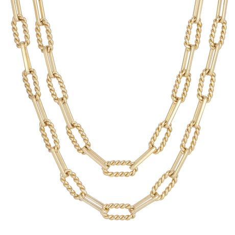 Enzo Double Layer Necklace - Sumiye Co