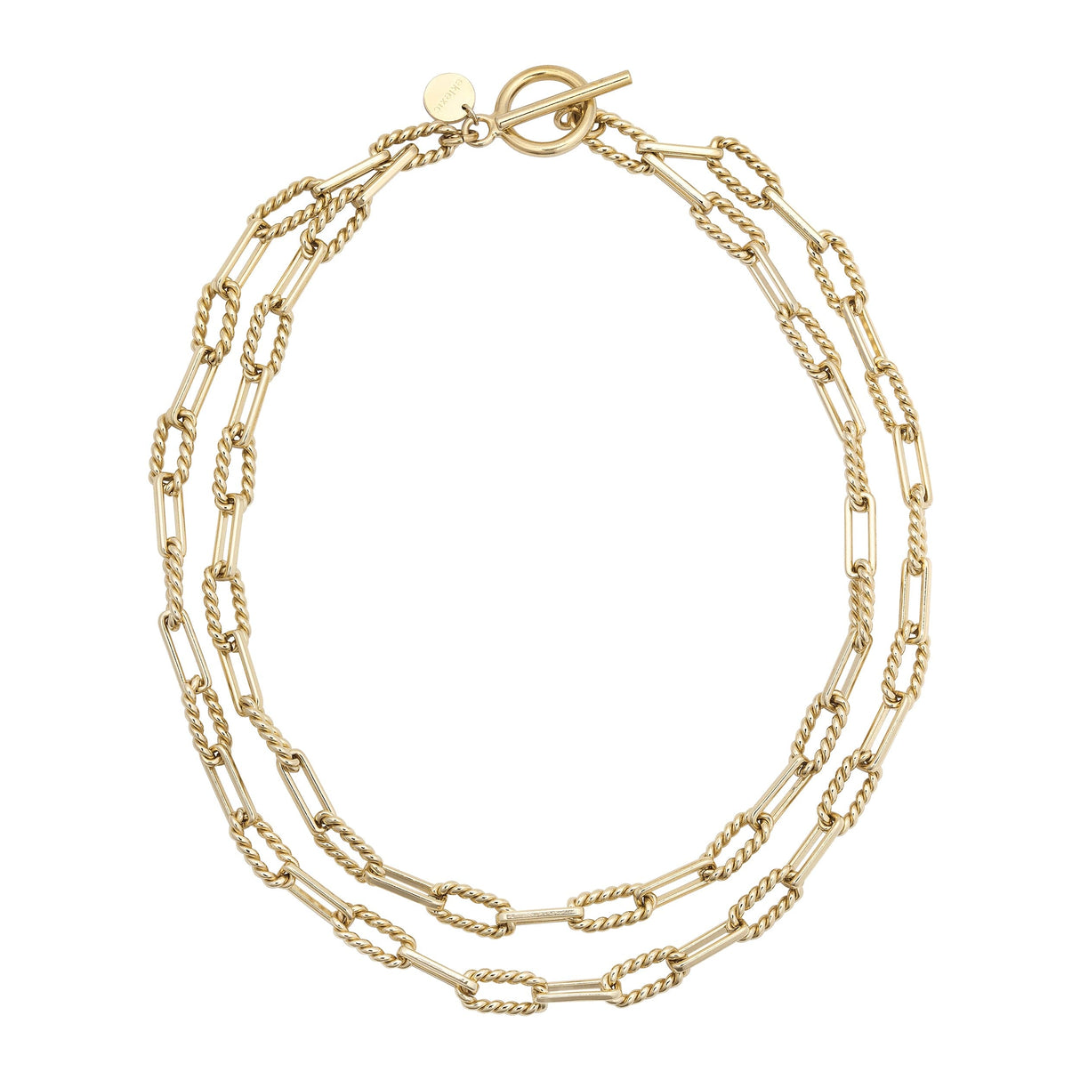 Enzo Double Layer Necklace - Sumiye Co