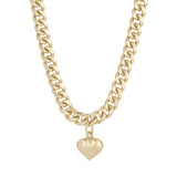 Paola Heart Choker Necklace - Sumiye Co