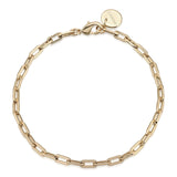 3.5mm Medium Link Chain Anklet - Sumiye Co