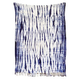 Indigo Shibori Throw - Vines - Sumiye Co