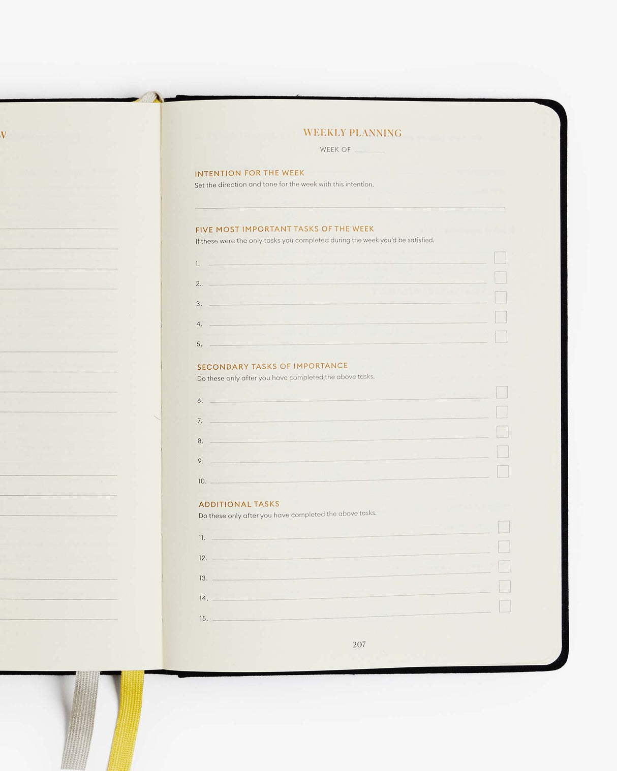 Productivity Planner One Year Bundle - Black - Sumiye Co