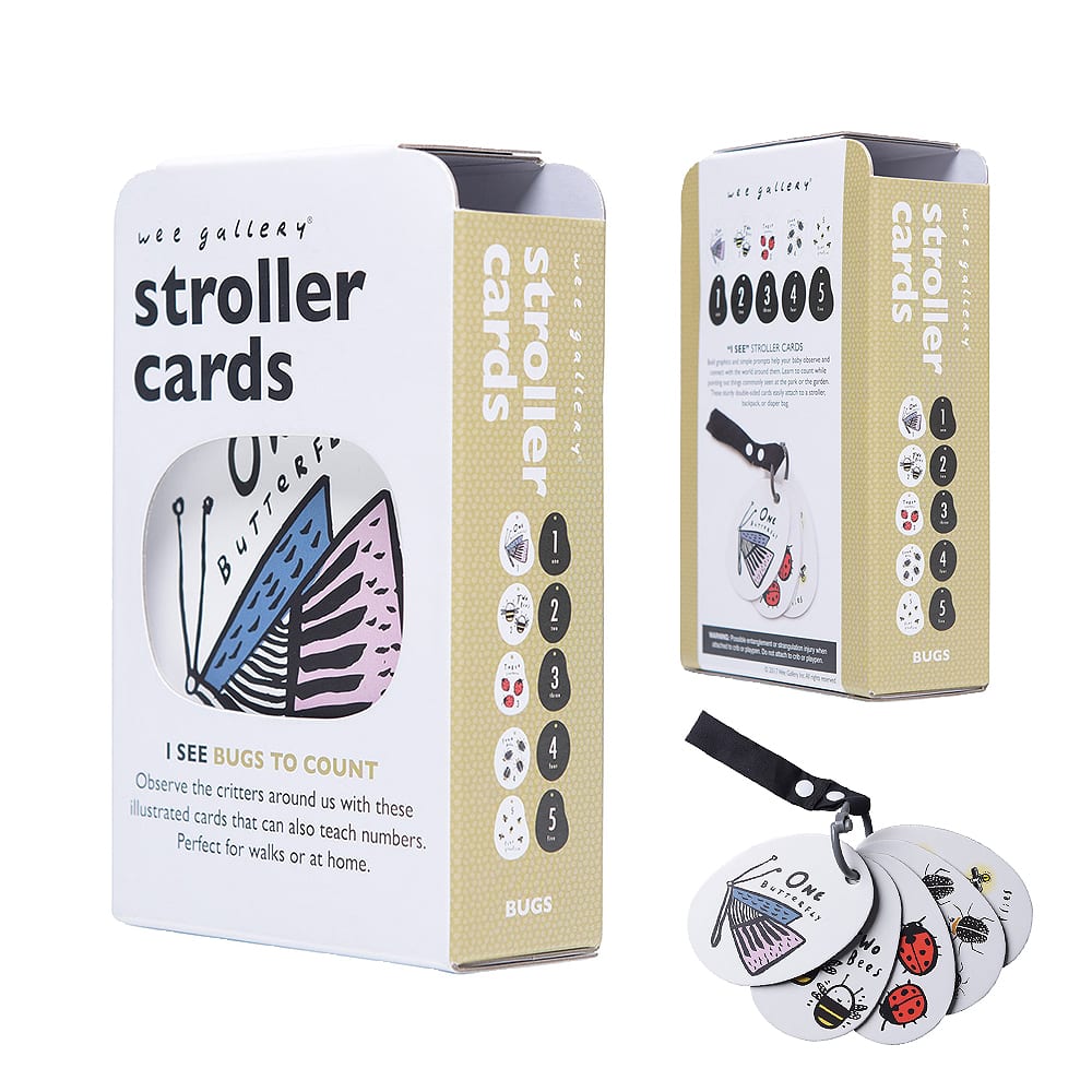 Stroller Cards - I See Bugs to Count - Sumiye Co