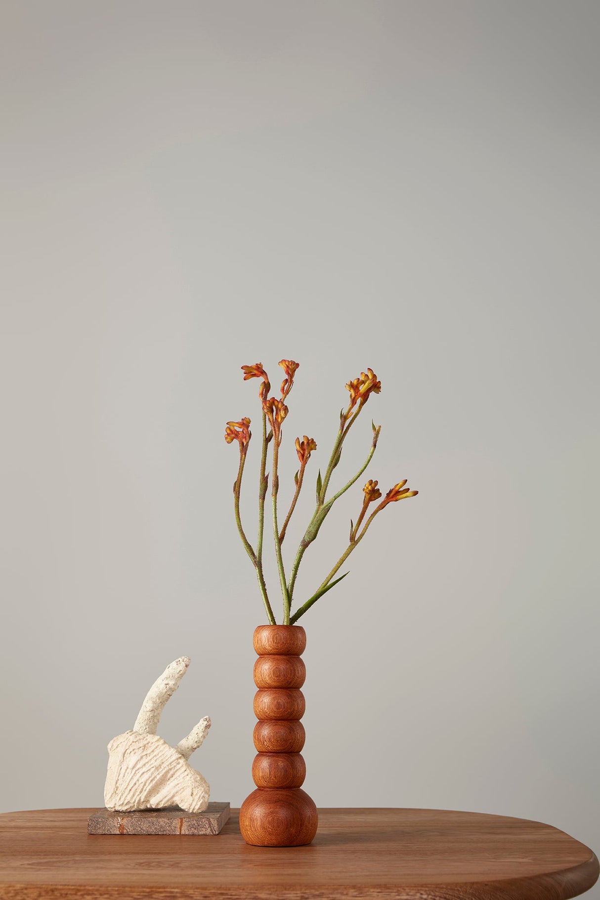Venus Flower Vase 2 - Granadillo Wood | Colombia - Sumiye Co