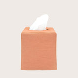 James Tissue Box Cover | Stonewashed Linen - Sumiye Co