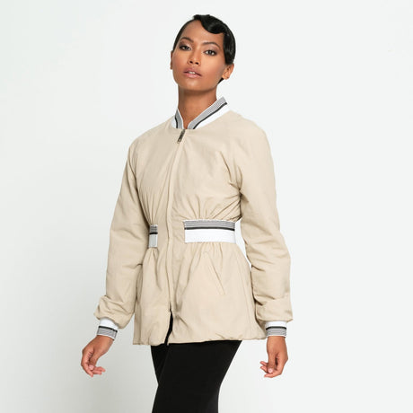 KAMALA Recycled Feminine Bomber Jacket