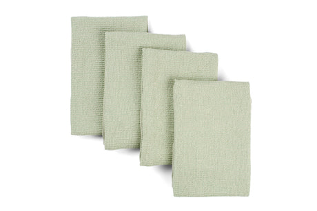 Kitchen Towels Set of 4, Reusable Dish Rags, Ecofriendly Cotton Tea Towels-7