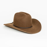 Karina Wool Cowboy Hat - Oak by Made by Minga - Sumiye Co