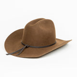 Karina Wool Cowboy Hat - Oak by Made by Minga - Sumiye Co