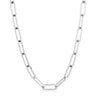 Large Elongated Link Mask Chain - Sumiye Co