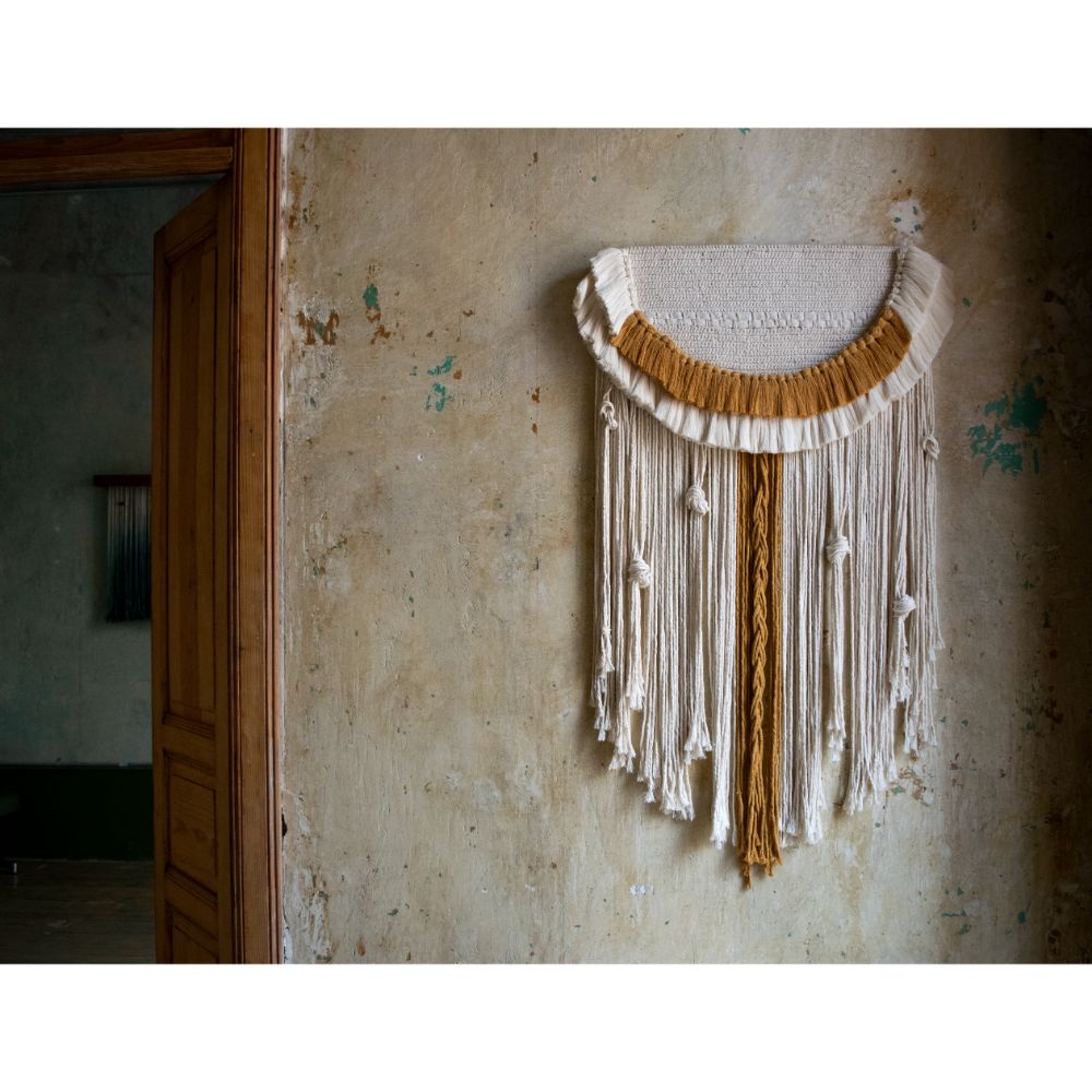 Laia Macrame Wall Hanging by Rafful Estudio | Mexico - Sumiye Co