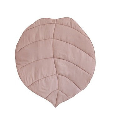 Linen “Powder Pink” Leaf Mat by Moi Mili - Sumiye Co