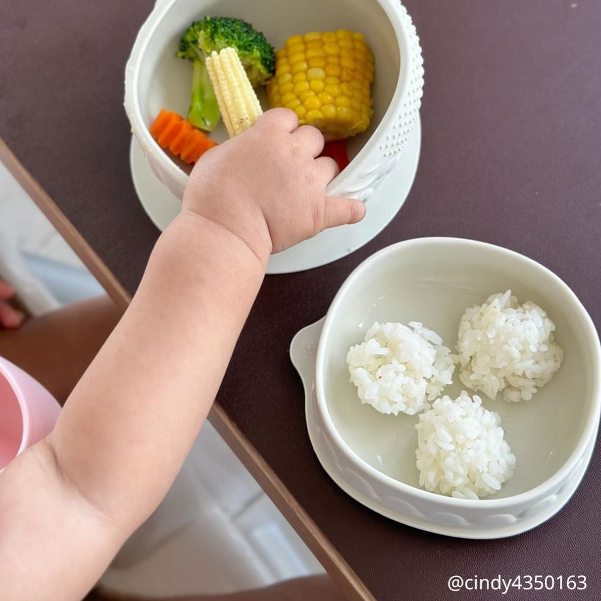 Sensory Baby Bowl - Oat