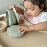 Sensory Baby Bowl - Sage - Sumiye Co