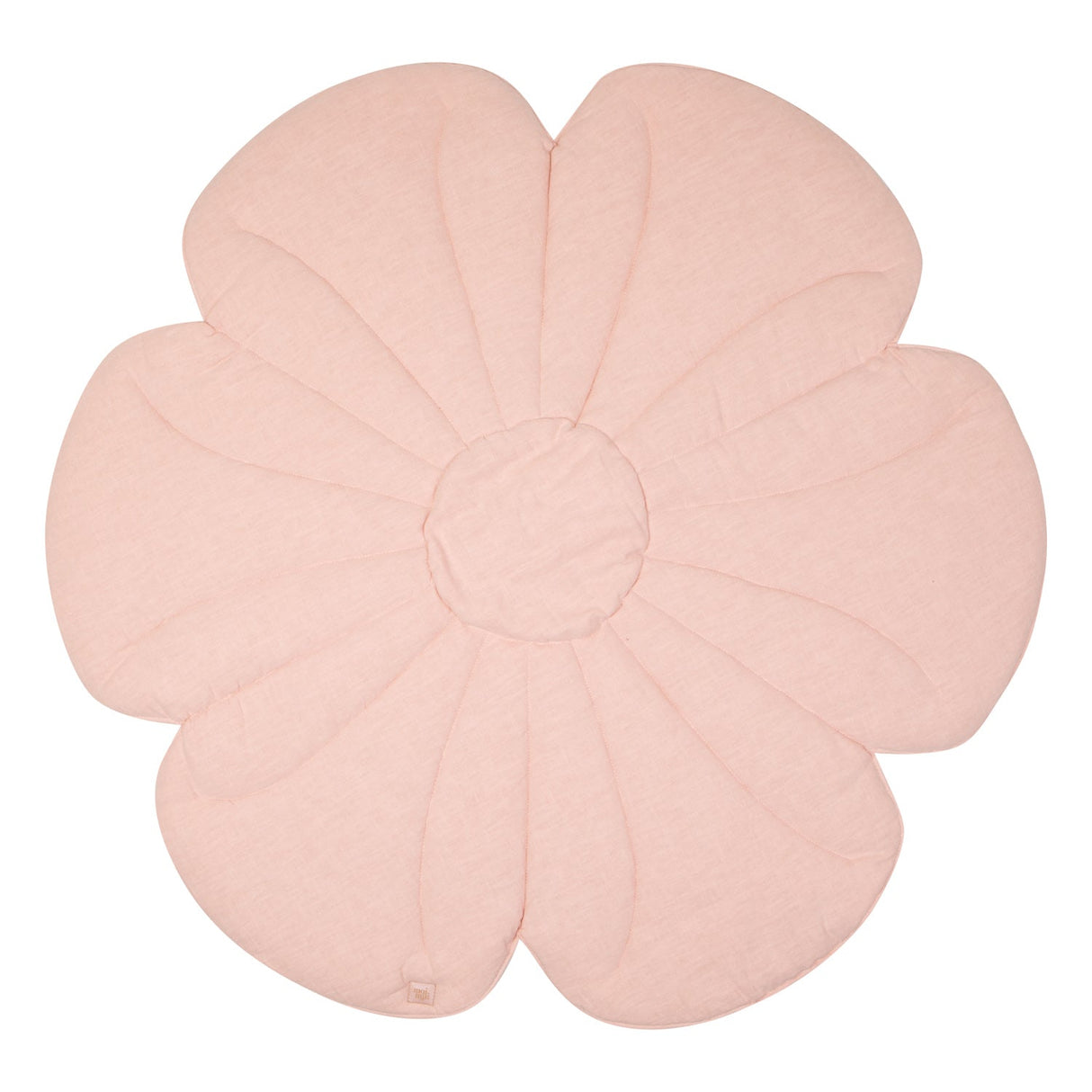 Linen "Light Pink Lily" Flower Mat by Moi Mili - Sumiye Co