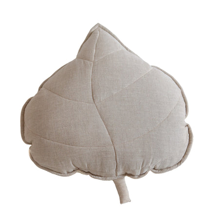 Leaf Pillow Linen “Sand” | Kids Room & Nursery Decor - Sumiye Co