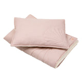 Linen "Powder Pink" Shell Child Cover Set by Moi Mili - Sumiye Co