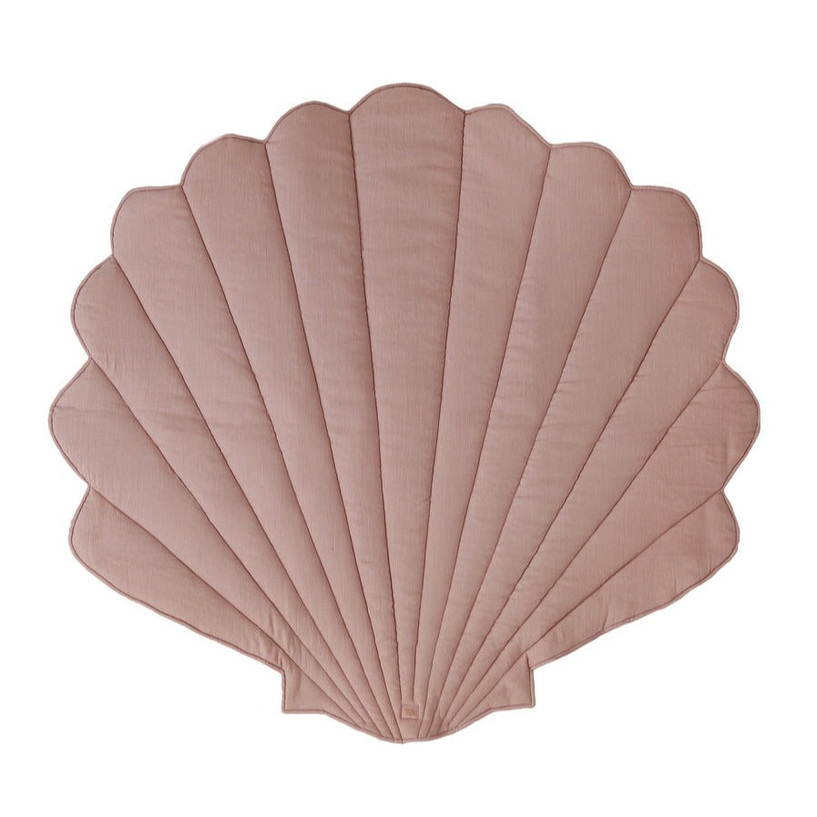 Linen “Powder Pink” Shell Mat by Moi Mili - Sumiye Co