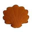 Shell Pillow Linen “Caramel” | Kids Room & Nursery Decor - Sumiye Co