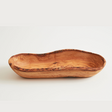 Italian Olivewood Boat Bowl with Live Edge - Sumiye Co