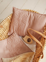 Linen "Powder Pink" Flower Child Cover Set by Moi Mili - Sumiye Co