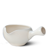 White Matcha Bowl with Spout