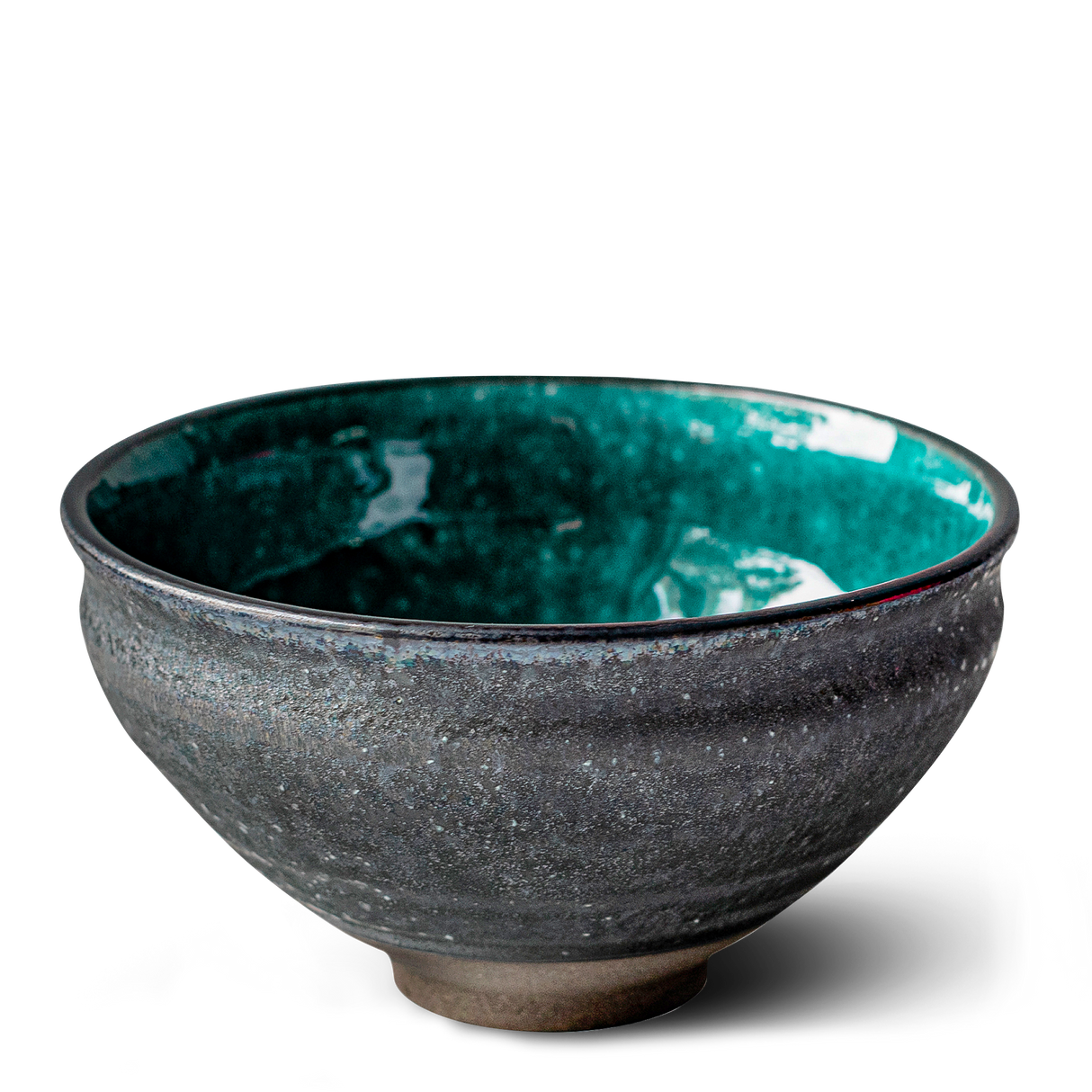 Blue & Black Matcha Bowl | Tea Ceremony