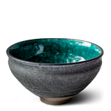 Blue & Black Matcha Bowl | Tea Ceremony