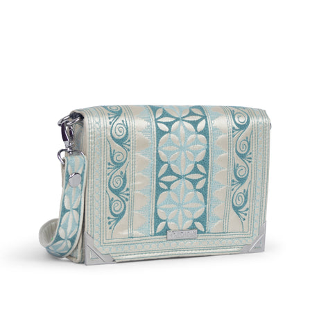 Embroidered Crossbody Purse