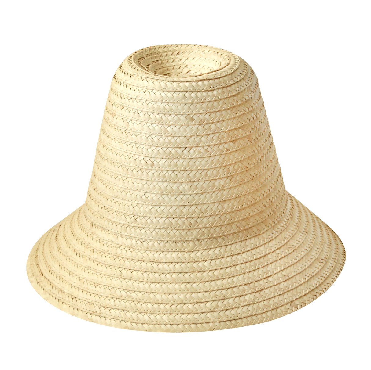 Palm Straw Hat in Nude - Sumiye Co