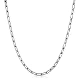 3.5mm Medium Link Silver Chain - Sumiye Co