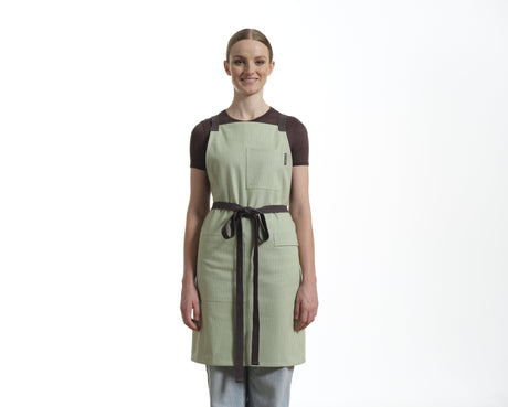 Crossback Apron with Pockets, Gardening Apron and Serving Aprons-10