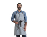 Bib Apron with Pockets, Cotton Apron for Women and Men-4