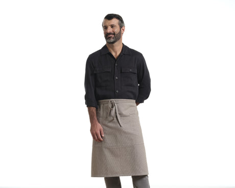 Bistro Apron with Pockets, Cotton Apron for Kitchen & Restaurant-9