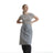 Bistro Apron with Pockets, Cotton Apron for Kitchen & Restaurant-8