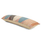 Lumbar Pillow | Handmade Circle Geo Multi Blue  - 12in x 34in - Sumiye Co