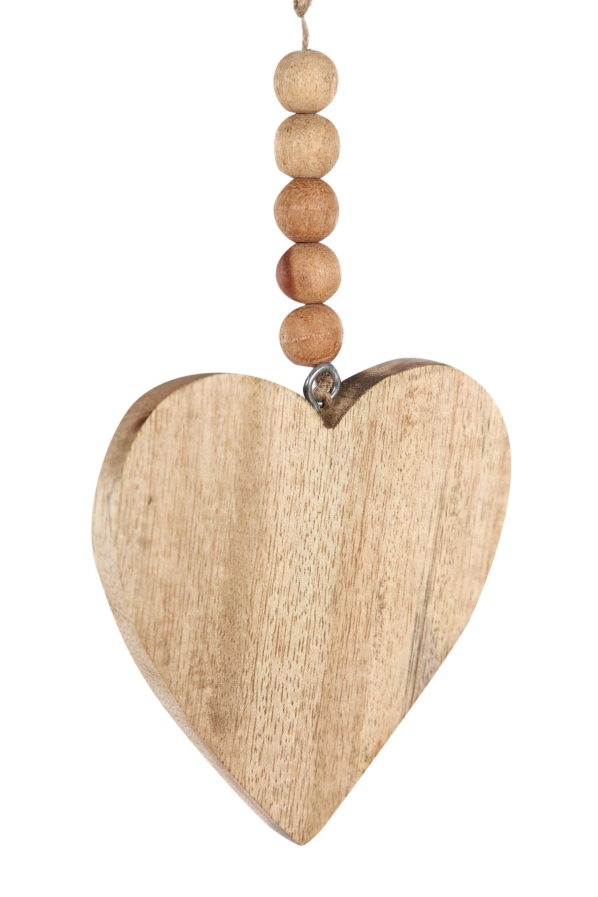 Wooden Charms | Handmade Heart - 11 in (Set of 3) - Sumiye Co