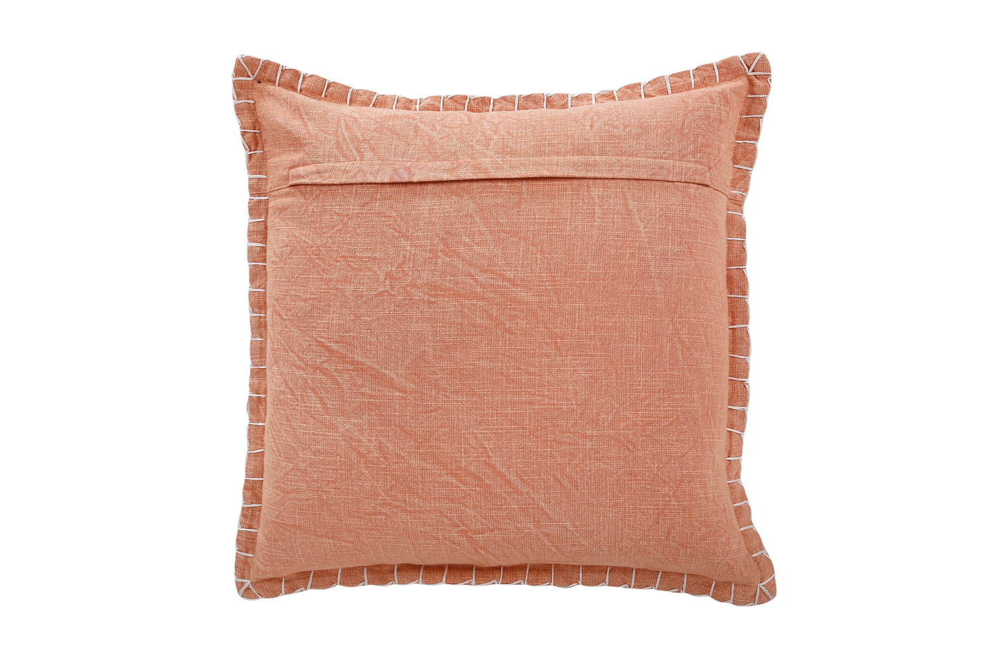 Stone Washed Throw Pillow, Rasberry Blush - 21x21 Inch by The Artisen - Sumiye Co
