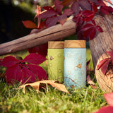 Ceramic Travel Mug | Honey Bee - Hand Painted Gold (12 oz)-16