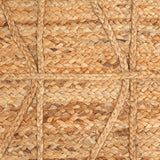 Triangle Jute Doormat Rug, Natural -  2 x 3 ft by The Artisen - Sumiye Co