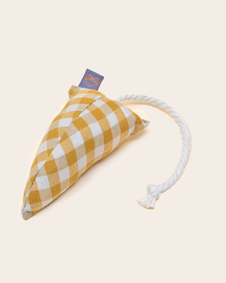 Pet Toy Modern Mouse - Gingham