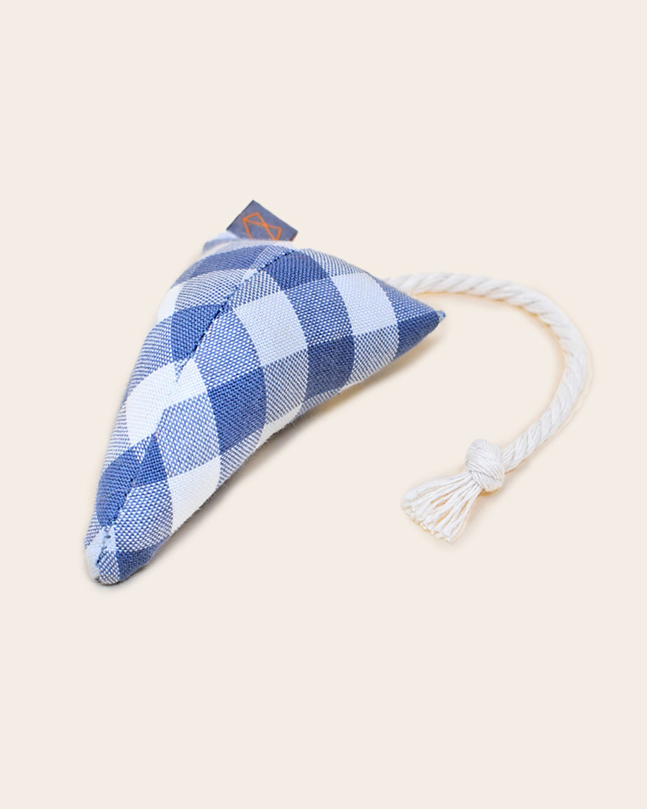 Pet Toy Modern Mouse - Gingham - Sumiye Co