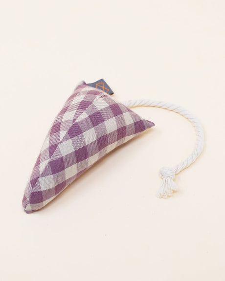 Pet Toy Modern Mouse - Gingham