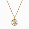 Watchful Moon Eye Necklace - Sumiye Co