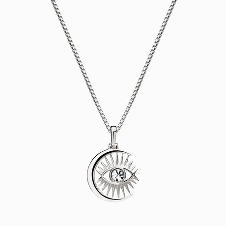 Watchful Moon Eye Necklace - Sumiye Co