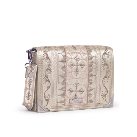 Embroidered Crossbody Purse