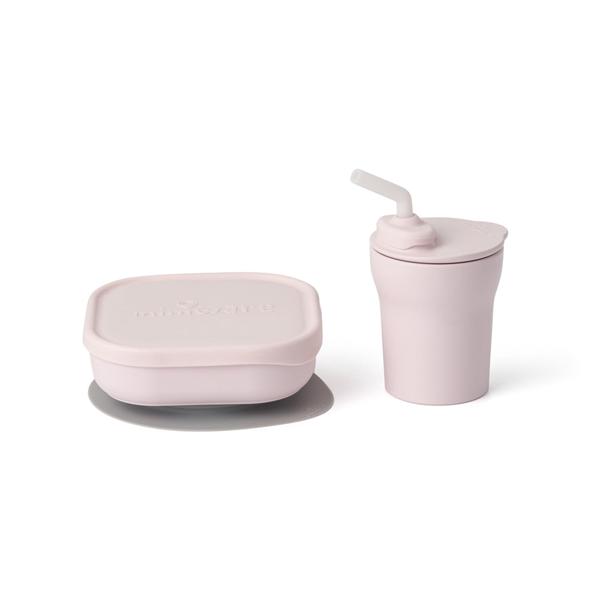 Sip & Snack: All Stages Cup and Bowl Set - Cotton Candy