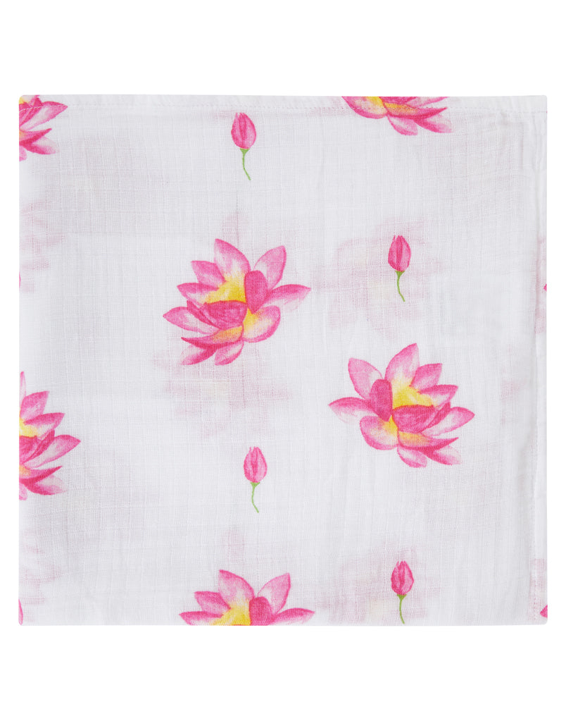 Organic Swaddle - Magical Lotus-4