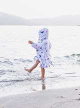 Kids Hooded Muslin Robe - Under The Sea-2